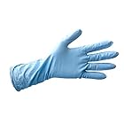 [PAX-ASIAN] ニトリル手袋 厚手 0.2mm パウダーフリー 中長タイプ 使い捨て手袋（ 食品加工、機械洗浄,精密作業, オイル ハード作業用 ） 50枚入 (Sサイズ)