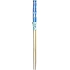 アルファックス 箸 ブルー 22.5cm 白竹箸 桜 906384