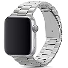 コンパチブル Apple Watch バンド 49mm 45mm 44mm 42mm プレミアムステンレススチールメタル交換バンド Apple Watch Ultra2 Ultra (49mm) シリーズ9 / 8 / 7 (45mm) SE シ