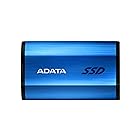 ADATA SE800 1TB IP68 頑丈 - 最大1000MB/秒 - SuperSpeed USB 3.2 Gen 2 USB-C 外付けポータブルSSD ブルー (ASE800-1TU32G2-CBL)