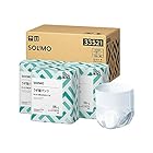 [Amazonブランド] SOLIMO うす型パンツ (大人用紙おむつ) M~Lサイズ 38枚×3個【ADL区分:歩ける方・座れる方に】【ケース販売】