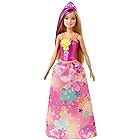 バービー(Barbie) プリンセス ピンクフラワー 【着せ替え人形】【3歳~】GJK13