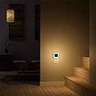 SOAIY ナイトライト 明暗センサーライト 明るさ調節可 コンセント 室内 ワイヤレス 小型 廊下 階段 寝室 2個セット (電球色)