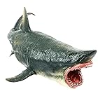 GOODS LUCK フィギュア メガロドン 恐怖 ホホジロザメ 置物 模型 水族館 海洋生物 海中生物 インテリア リアル サメ