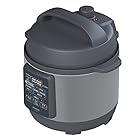 アイリスオーヤマ 電気圧力鍋 3.0L 12種類の自動メニュー搭載 ボタンを押すだけ時短調理鍋 ブラック KPC-EMA3-B
