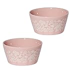 みのる陶器 美濃焼 プランタリー 軽量切立小鉢 S リバティ 2個セット ピンク φ10.7×H5.2cm