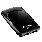 ADATA USB3.2Gen2 外付SSD 480GB 名刺サイズ PS4 メーカー動作確認済 ブラック ASC680-480GU32G2-CBK