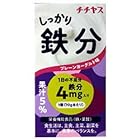 チチヤス しっかり鉄分 紙パック 125ml×12本入×4ケ－ス：合計48本[HF]