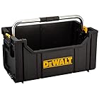 デウォルト(DeWALT) タフシステム システム収納BOX トートタイプ 工具箱 収納ケース ツールボックス DS280 持ち運びやすい ロングハンドル 積み重ね収納 DWST1-75654