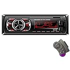 PolarLanderカーラジオステレオプレーヤーBluetooth電話AUX-IN MP3 FM/USB / 1 Din/SWCリモート/リモートコントロール12Vカーオーディオ