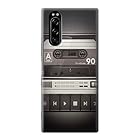 JP3501SX5 ビンテージカセットプレーヤー Vintage Cassette Player Sony Xperia 5 ケース