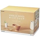 [Amazonブランド] SOLIMO 料亭の味 フリーズドライ味噌スープ(顆粒タイプ) ×30食(3種×10食)