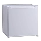 アイリスプラザ 冷蔵庫 46L 小型 一人暮らし 幅47cm 両開き 製氷室付き 7段階温度調節 小型冷蔵庫 ミニ冷蔵庫 独り暮らし ホワイト PRC-B051D-W