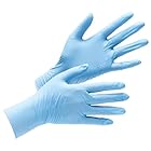 [ミドリ安全] ニトリル 手袋 作業用 肌に優しい クセラレーターフリー ベルテ728 薄手 粉なし ブルー S 100枚