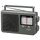 オーム電機AudioComm ポータブルラジオ AM/FM 低音強調機能 コンセント/乾電池 グレー RAD-T780Z-H 03-1688 OHM