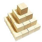 木製 ブロック 30個セット 知育 玩具 積み木 図形 算数 立方体 おもちゃ (01 原木 3㎝×3㎝)