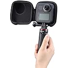 Kiowon GoPro Max 対応 本体 保護ケース ミニ収納バッグ 自撮り棒取り外し不要 （9x8.5x5cm） (収納ケース)