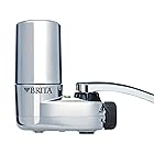 Brita (ブリタ) ベーシック蛇口マウント浄水システム BPAフリー蛇口浄水器 シンク用 フィルターは年間2,250本のプラスチックウォーターボトルと交換可能 4か月持続 システム1個/フィルター2個付き クロム。