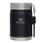STANLEY(スタンレー) クラシック真空フードジャー 0.41L マットブラック 保温 保冷 ランチ スープ 保証 09382-011 (日本正規品)