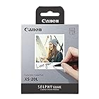 Canon カラーインク/ラベルセット XS-20L (20枚) Canon SELPHY スクエアプリンター対応