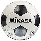 ミカサ(MIKASA) サッカーボール 5号 日本サッカー協会 検定球 (一般・大学・高生・中学生用) ホワイト/ブラック 手縫いボール SVC5011-WBK 推奨内圧0.8(kgf/?)