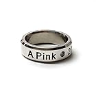 [LIBERTY-M] A Pink APINK エーピンク 指輪 記念日リング アクセサリー ネックレス紐付き