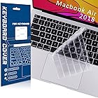 MacBook Air 13インチ (2018) 專用 キーボードカバー 英語(US)配列 対応型番 A1932 防水 防塵 TPU材? 防水防塵 保護 フィルム