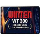 WINTEN SSD 512GB 5年保証 WT200-SSD-512GB 内蔵型SSD SATA3 6Gbps 3D NANDフラッシュ搭載 デスクトップパソコン ノートパソコン PS4動作確認済 2.5インチ エラー訂正機能 省電力 衝撃に強