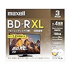 マクセル(maxell) 録画用ブルーレイディスク BD-R XL（2～4倍速対応）BRV100WPE.3J