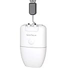 小型空気清浄機 個人用空気清浄機 首掛け式 PM2.5 花粉 静音 USB充電式 マイナスイオン空気清浄機 (White)