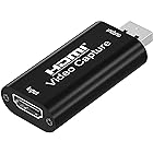 XTYM HDMI キャプチャーボード USB2.0 1080P30Hz HDMI ゲームキャプチャー・ ビデオキャプチャカード ゲーム実況生配信・画面共有・録画・医用撮像・ライブ会議に適用 UVC(USB Video Class)規格準拠 Ni