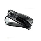 HJ メガネホルダー 車 サングラスホルダー 車載クリップ サンバイザー 眼鏡 サングラス収納 取り付け簡単 (5個セット)