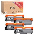 TN-28J互換トナーカートリッジ 4本セット ブラック印刷枚数純正と同量の約2600枚 対応プリンター:Brother(ブラザー)HL-L2365DW/HL-L2360DN/HL-L2320D/MFC-L2740DW/MFC-L2720DN/D