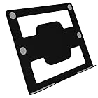 ZepSon ノートパソコンアームマウントトレイ スチール製 ノートブックホルダー VESA 75*75mm モニタアーム 取り付け穴対応 滑り止めデザイン 17インチまで適応