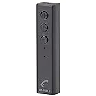 OHM AudioComm簡単ワイヤレスレシーバー ブラック HP-W32N-K 幅58×高さ14×奥行11mm(突起物を除く)