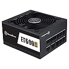 SilverStone Essentialシリーズ 80 PLUS Bronze 認証 600W ATX電源 SST-ET600-MG