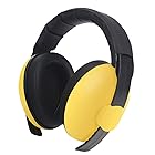 折りたたみ式聴覚保護イヤーマフ 調節可能なヘッドバンドキッズ耳擁護イヤーマフ耳と子供のためのプロテクターの耳の擁護者を聴覚プロテクター 聴覚保護用 (Color : Yellow, Size : Free size)