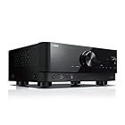 ヤマハ AVレシーバー RX-V4A(B) 5.1ch 4K120Hz/Amazon Music/Amazon Alexa/黒鏡面仕上げのシンプルデザイン ブラック