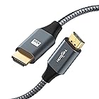 HDMIケーブル 3M Twozoh HDMI 2.0 規格 4K UHD @60Hz対応 4K 2160p(UHD) /440p (QHD) /1080p (HD) 高速イーサネット 編み組の HDMI ケーブル Nintendo Switch
