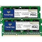 Timetec Hynix IC 16GB(2x8GB) MAC用 DDR3 1333 MHz PC3 204 Pin SODIMM Apple専用増設メモリ 16GB(8GB×2枚)