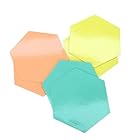 i-SCREAM 思考ボード - 六角形 磁気 3色 ホワイトボード 教師 子供 学生 学習用 漢字の教育 数学勉強 プランニング