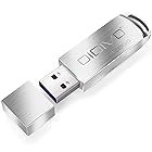DIDIVO USBメモリフラッシュドライブ 高速転送 大容量 USBメモリー メモリースティック小型 金属製 携帯便利 ノートパソコン/PC/外部ストレージデータ (128GB USB 3.0)