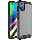 TUDIA DualShield Motorola Moto G9 Plus用ケース, [統合] 高耐久保護スリムハードシェルケース Motorola G9 Plus用(メタリックスレート)