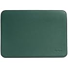 [Dom Teporna] MacBook Pro対応 13inch ケース ノートパソコン ケース 13インチ マックブックプロ対応 ラップトップ PCケース カバー スリーブ レザー 牛革 グリーン
