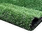 15mm人工芝、滑り止め、日焼け止めの偽造芝、屋内屋外装飾用芝生ヤードランドスケープガーデンカーペット (Size:2×1.5M)