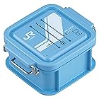 OSK 弁当箱 コンテナランチボックス JR貨物 ブルー 300ml [スタッキング可能/鉄道グッズの収納BOXにも] 日本製 食洗機対応 CNT-300