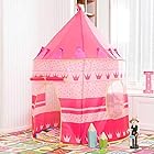キッズテント テントハウス 子供用テント インディアンテント 秘密基地 睡眠テント 折り畳み 収納バッグ付き 小さなお城 簡単組立 お誕生日 出産祝い クリスマスプレゼント ピンク色