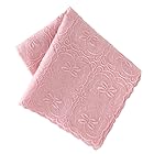 [ウェッジウッド] 刺繍ハンカチ (ピンク) [綿100％] 婦人 48cm 138192-0201-01