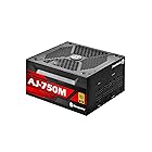 Apexgaming AJシリーズ 80 PLUS GOLD認証 750W フルプラグインATX電源 10年保証 PSU AJ-750M-JP PSEケーブル