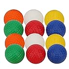 ゴルフPU発泡ボール、無毒のソフトゴルフPUボール、軽い弾力性12個用